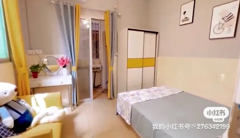 Guangzhou Panyu Long Term Long Short Term Sublet Replacement Single