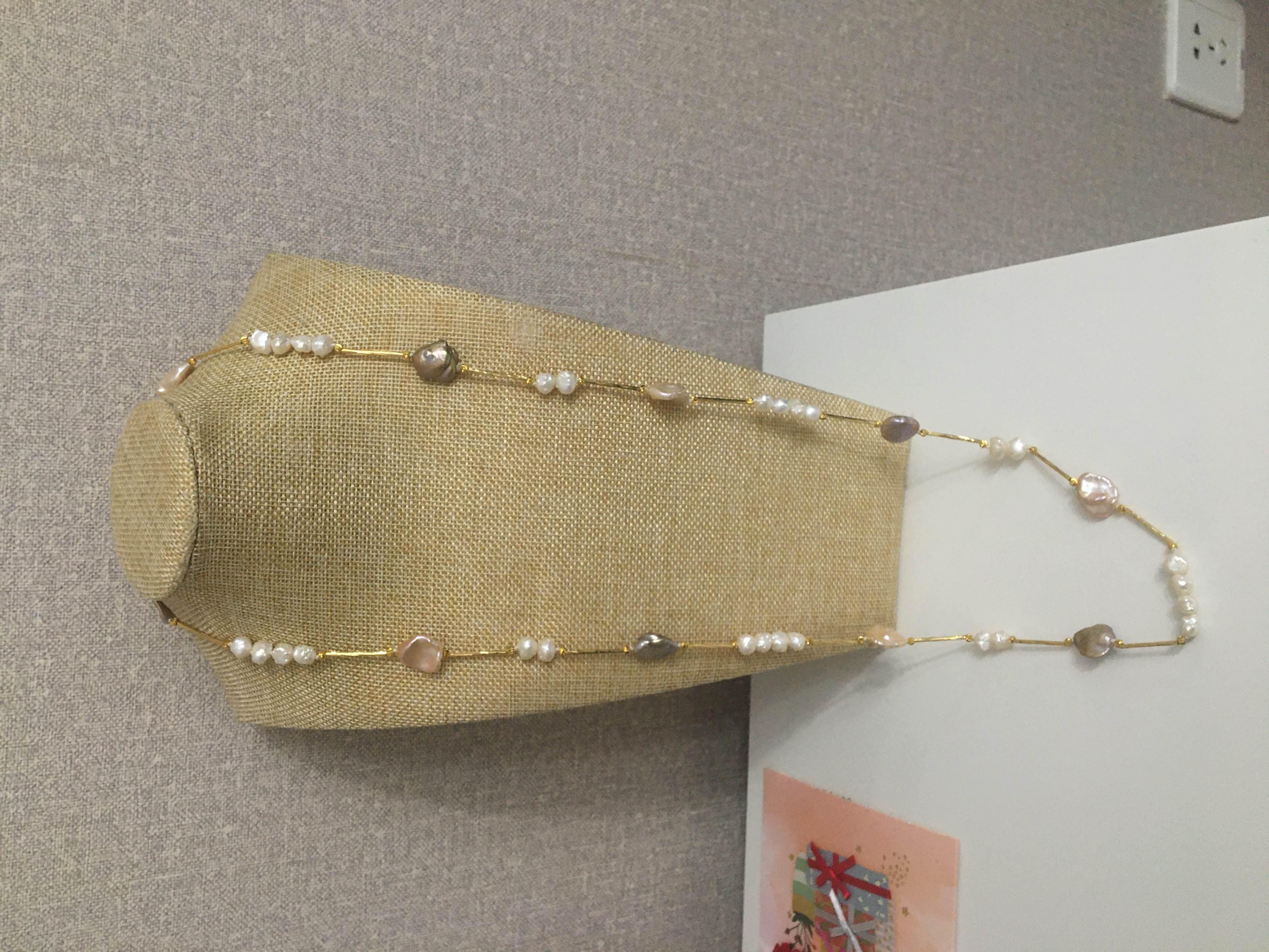 Pearl necklace 珍珠项链