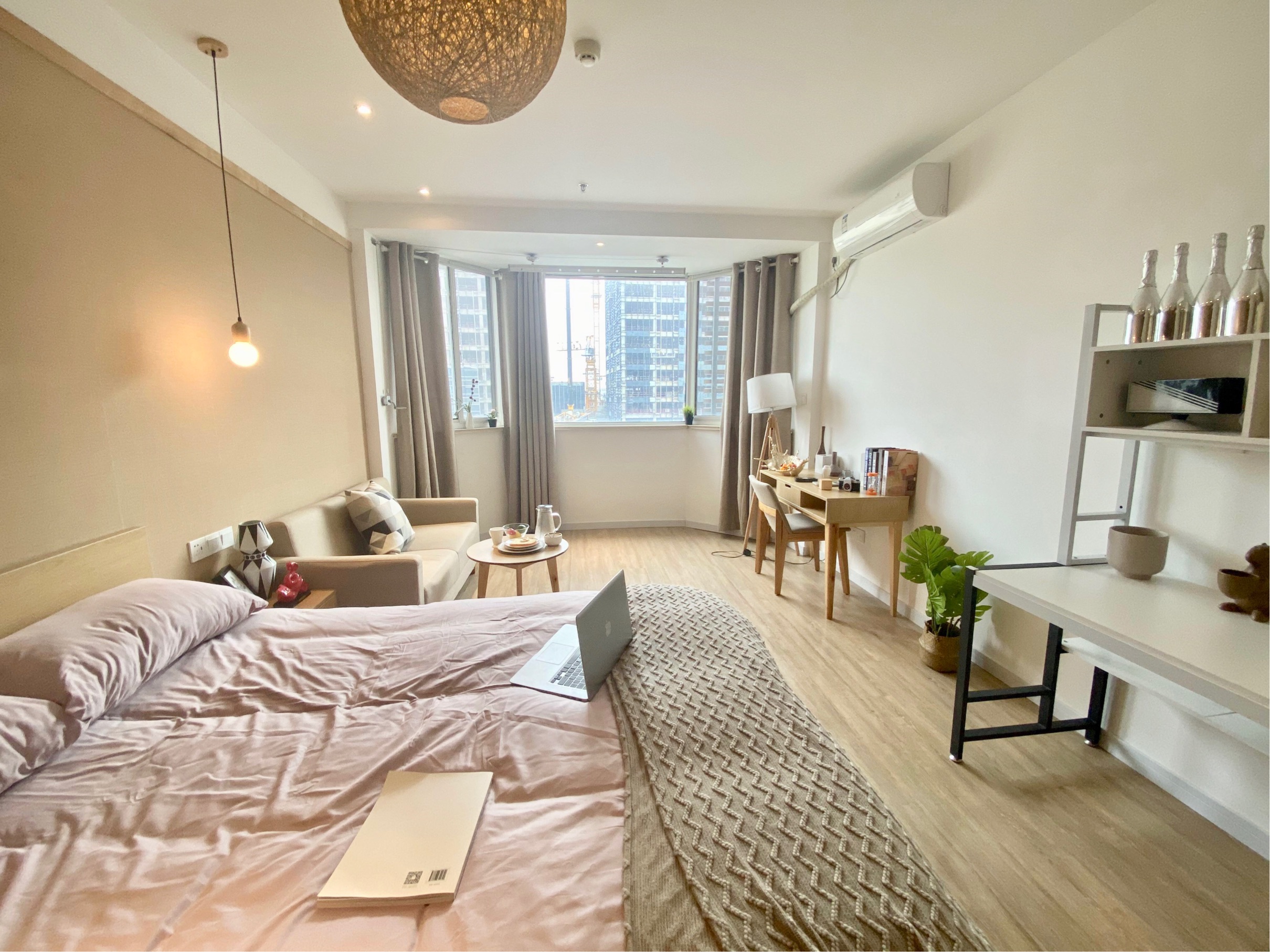 ShanghaiYangpu近互联宝地近五角场🈚️服务费🈚️中介费12号线隆昌路站一个月起租可养猫民水民电押一付一