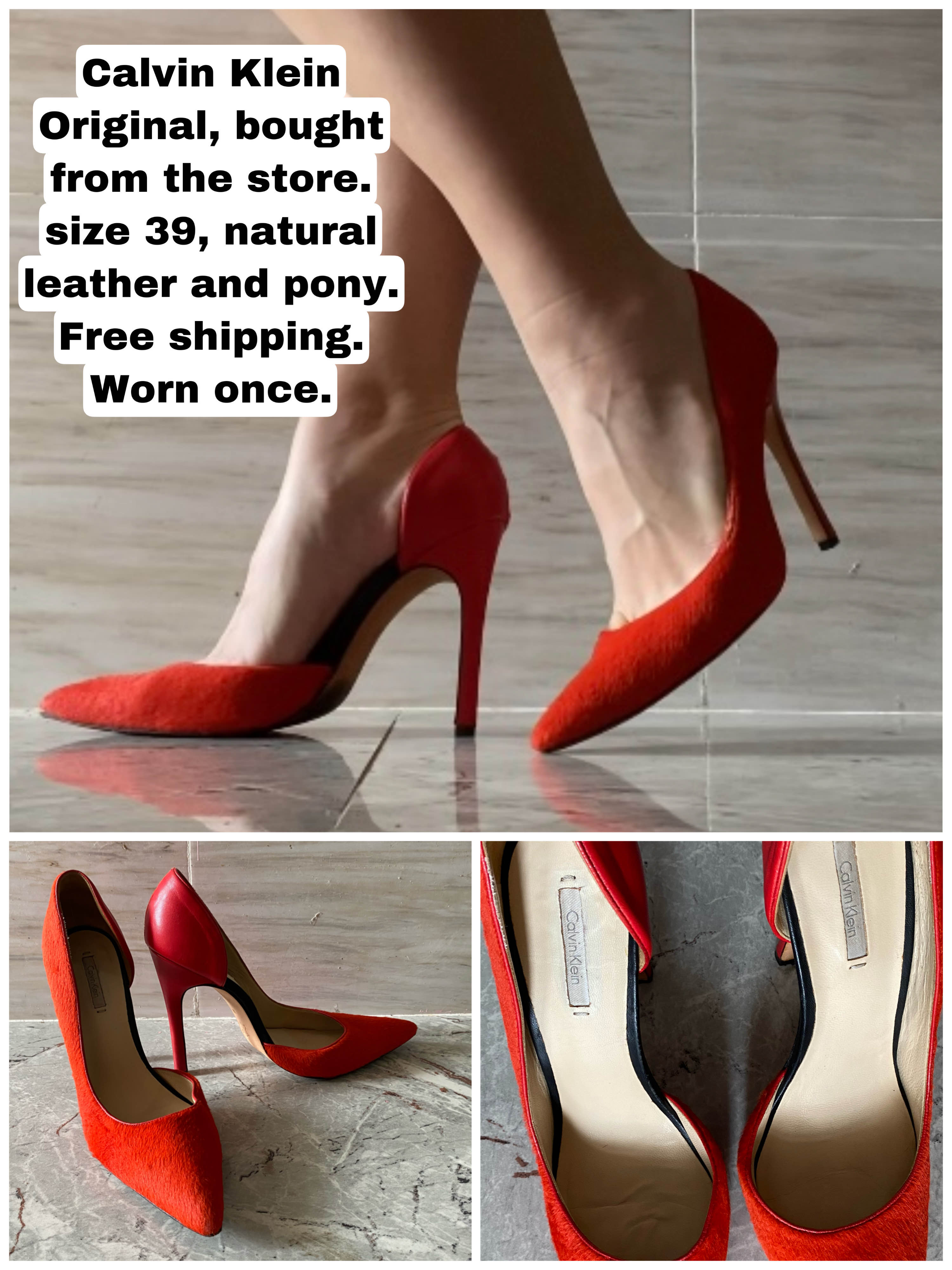 Calvin Klein heels 