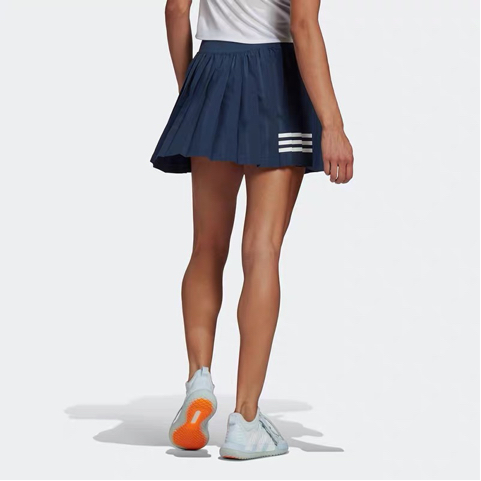 adidas阿迪达斯网球服女子运动百褶裙短裙内置底裤SKIRT GH7219_0