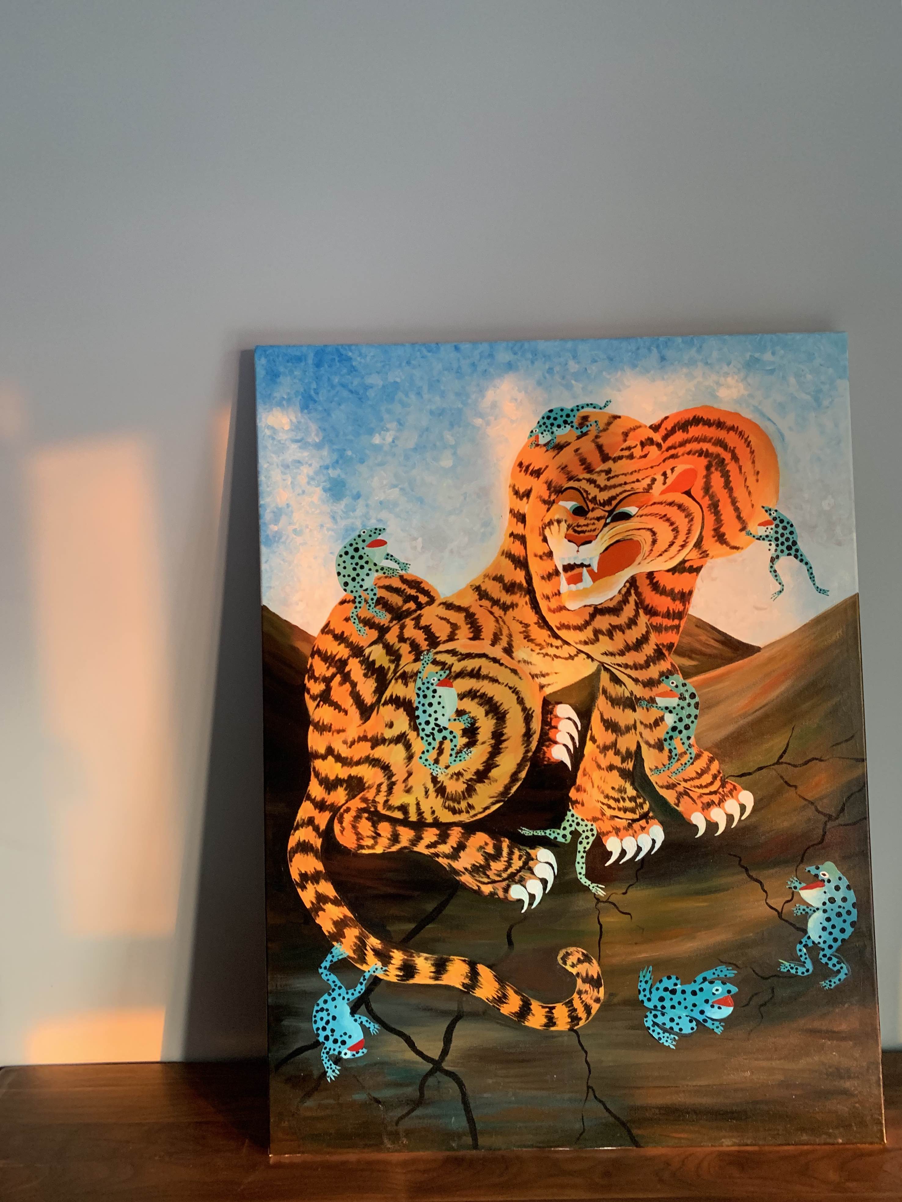 要和虎虎说再见，下一次是12年