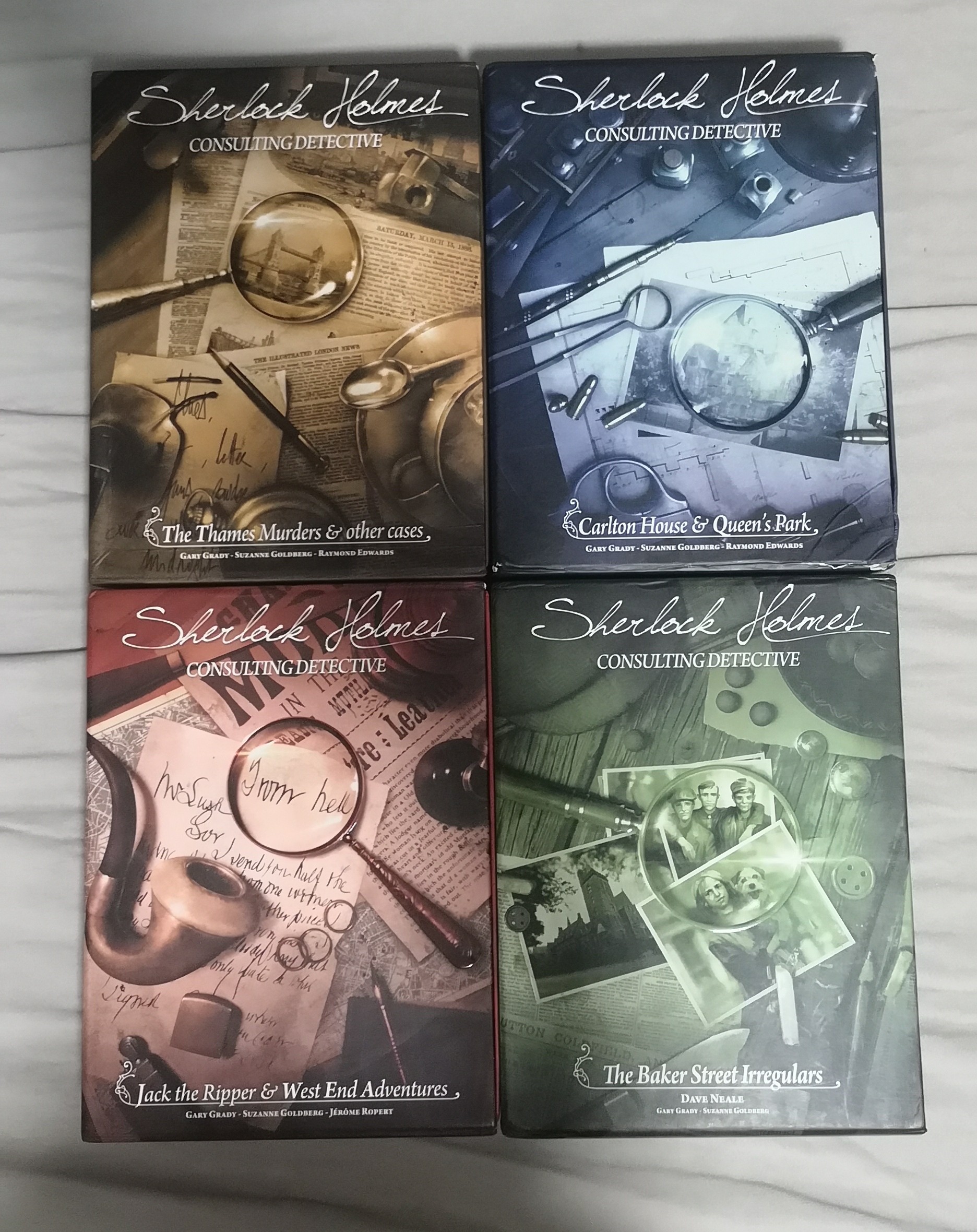 Board game set Sherlock Holmes