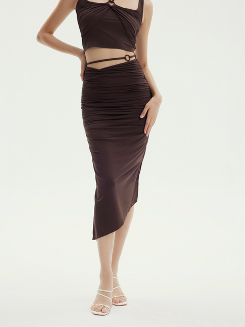 tip toe&roll wrap dress_0