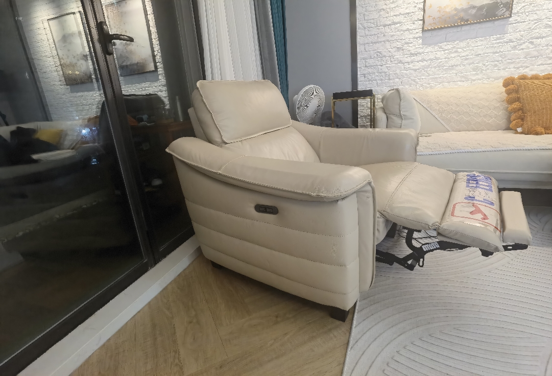 芝华士豪华真皮超爽大单人沙发