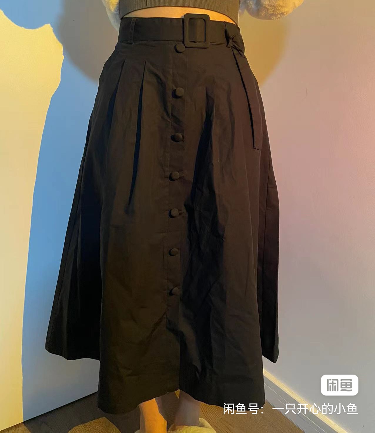 女装伞裙，黑色半裙【全新出】_1