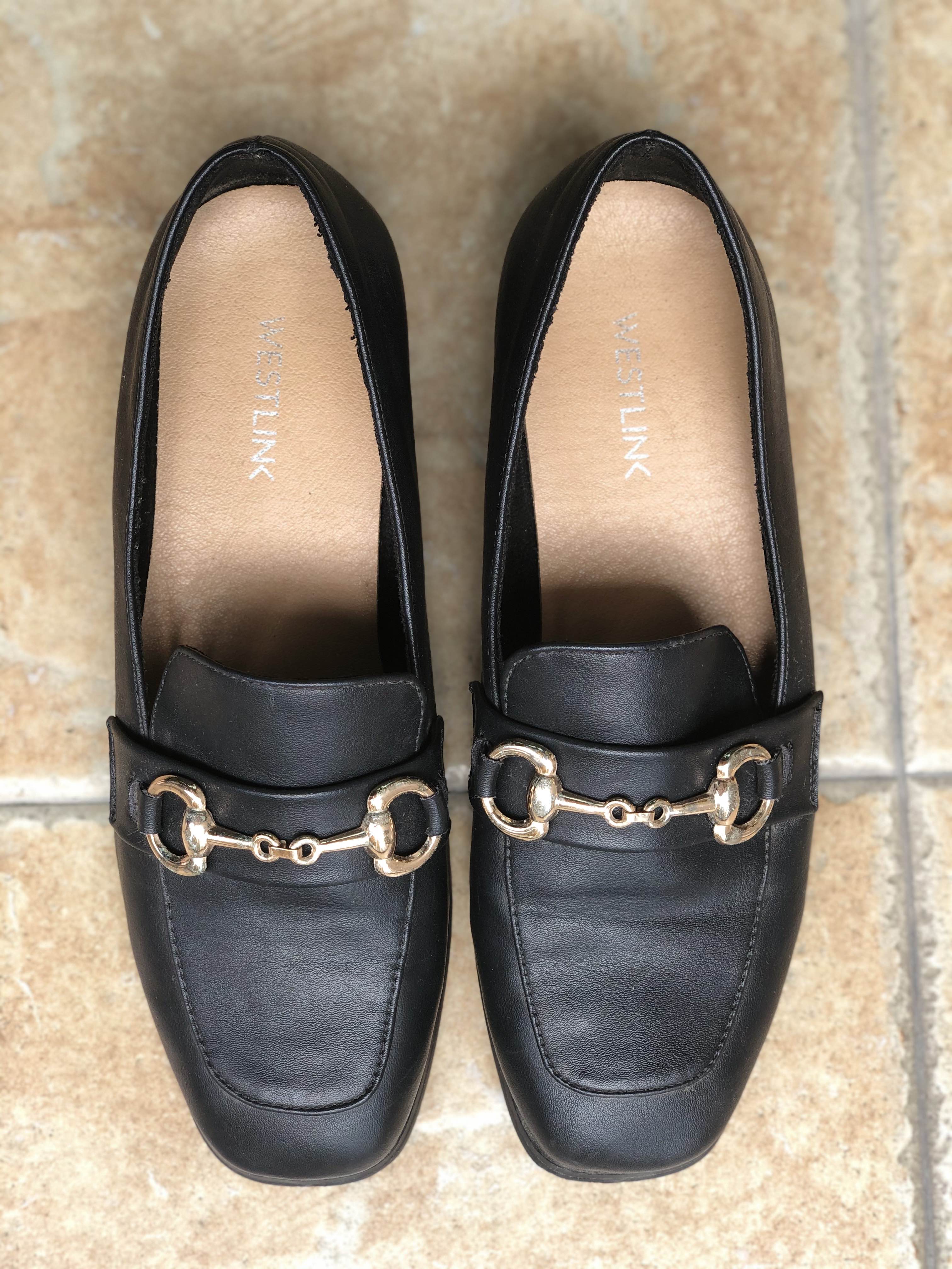 west link西遇全皮来福鞋