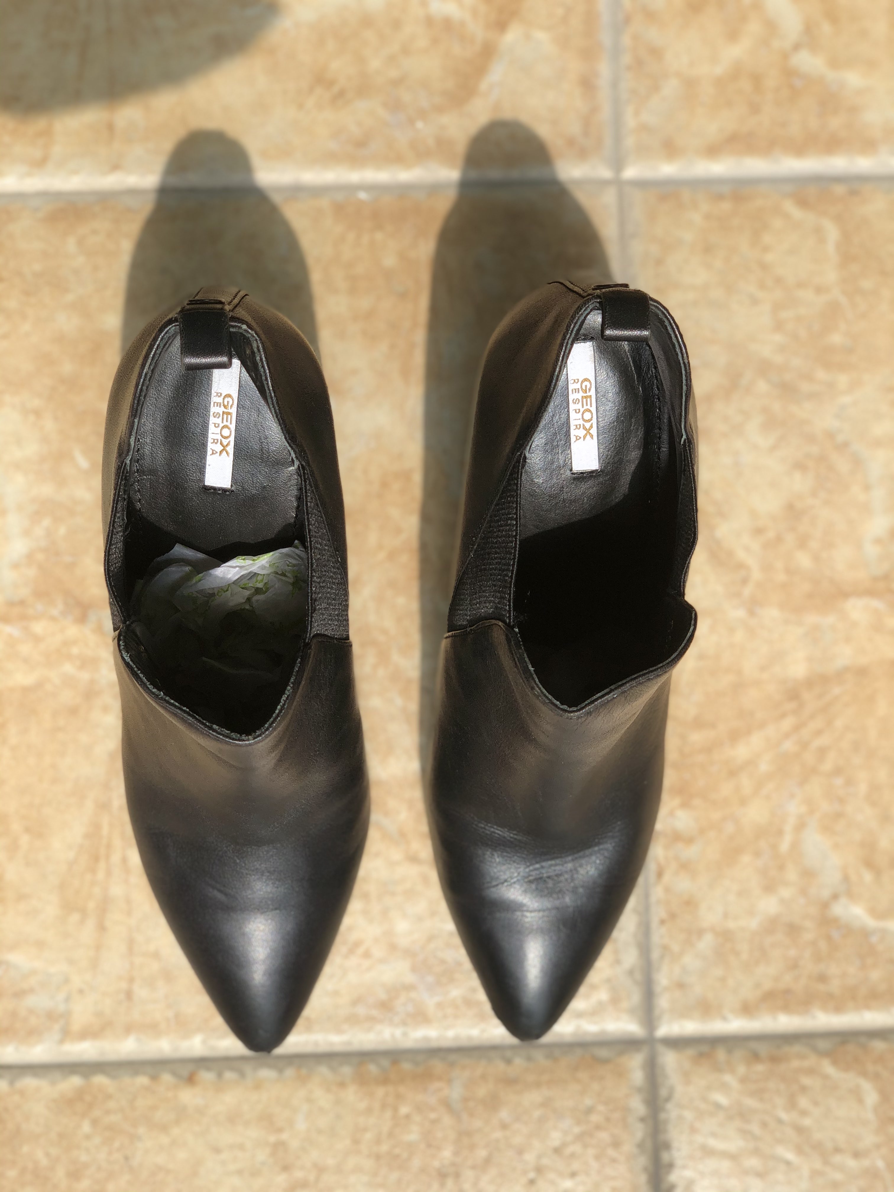 Geox健乐士气垫底及踝高跟靴_1