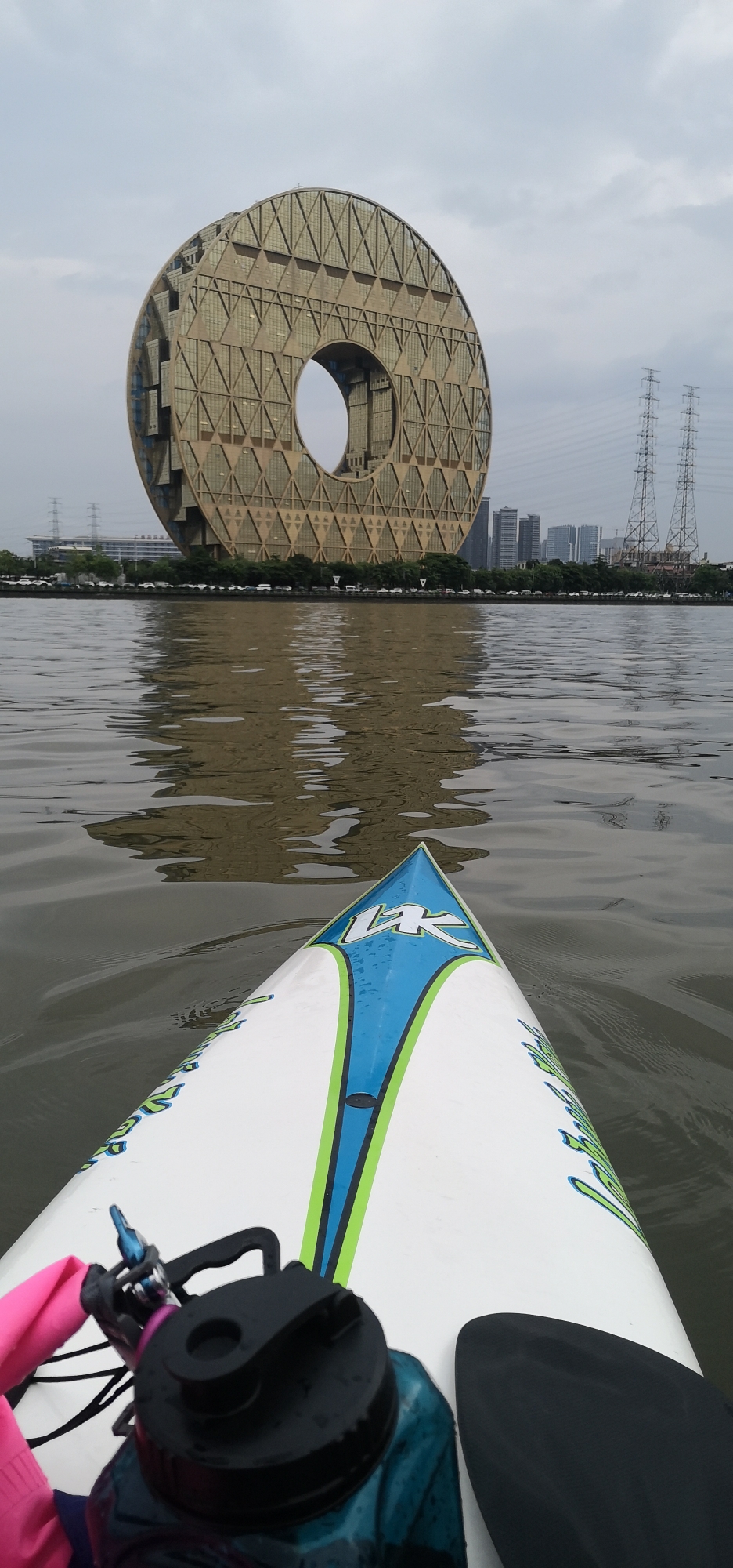 One more SUP board paddle morning in GZ