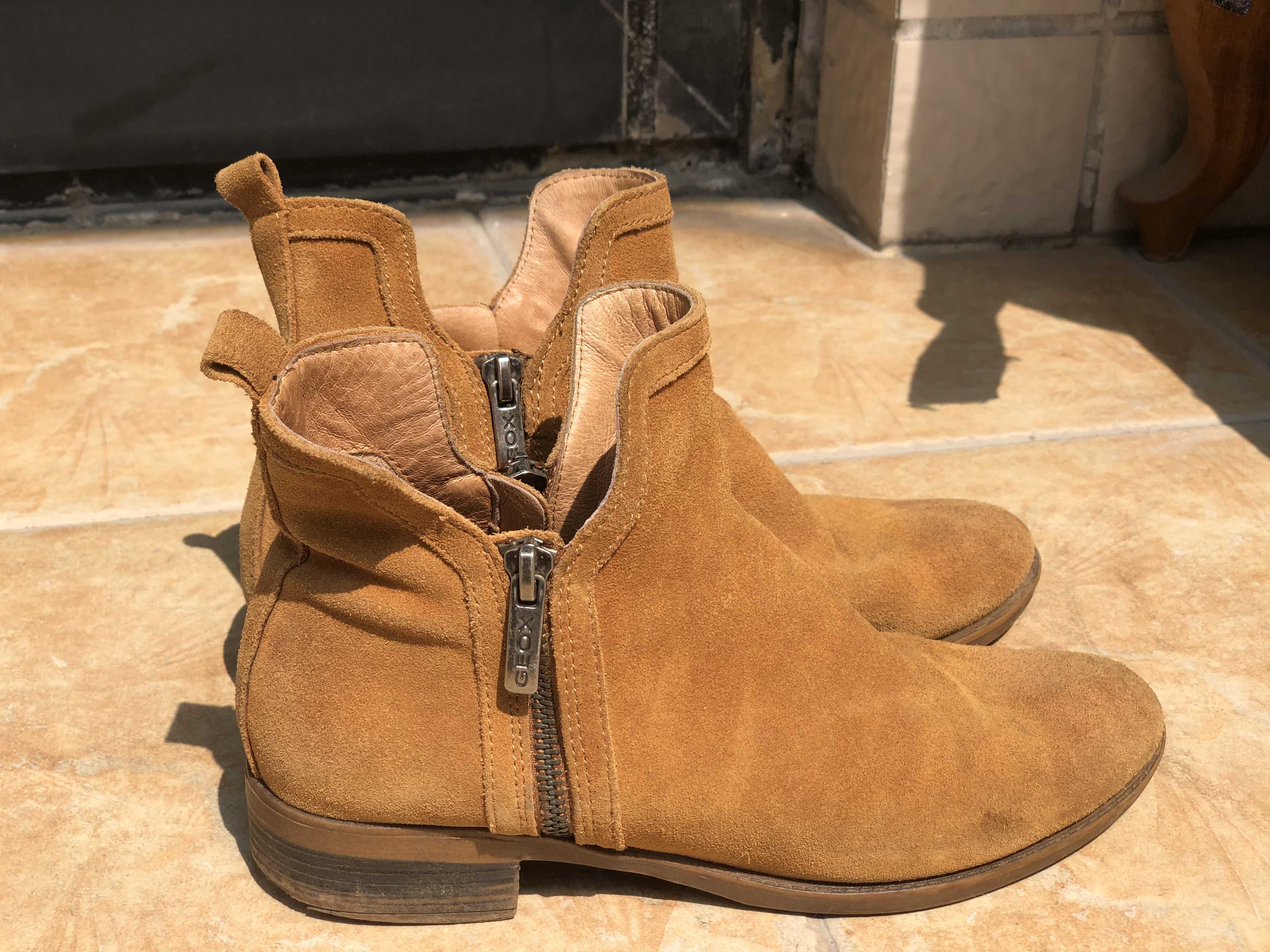 Geox健乐士气垫底低帮靴_1