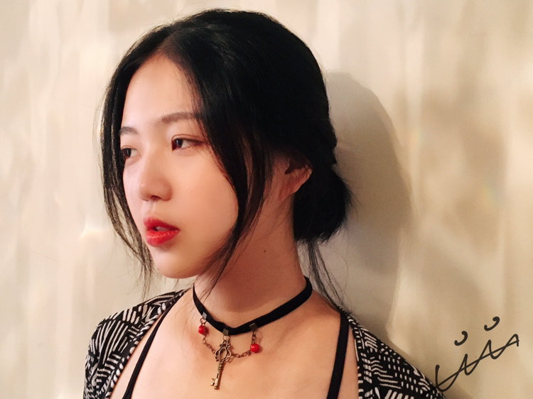 choker 丝绒 复古_1