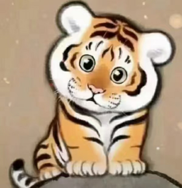 虎年快乐😃 虎年有对象  文艺范 _0