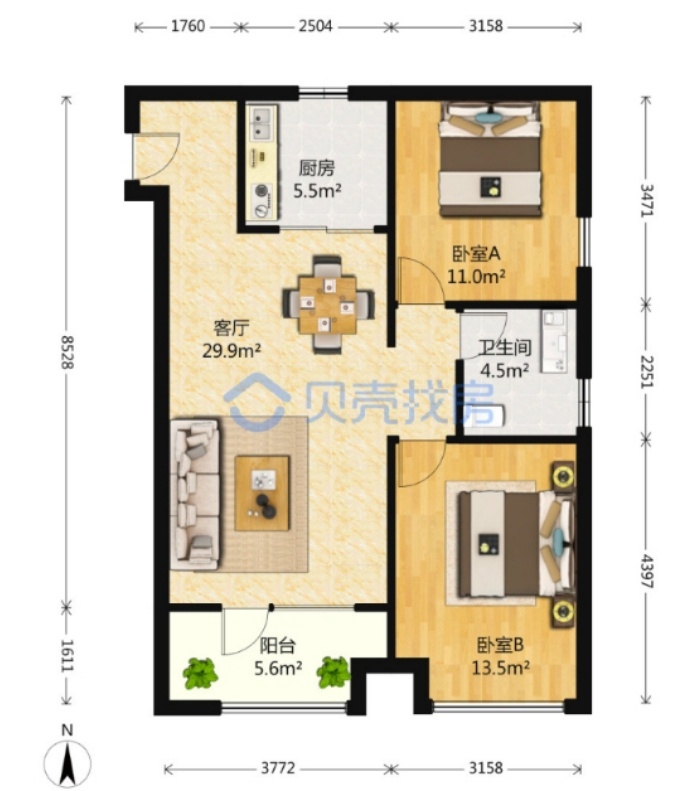 Wuhan-Hongshan-拒绝宠物,Cozy Home
