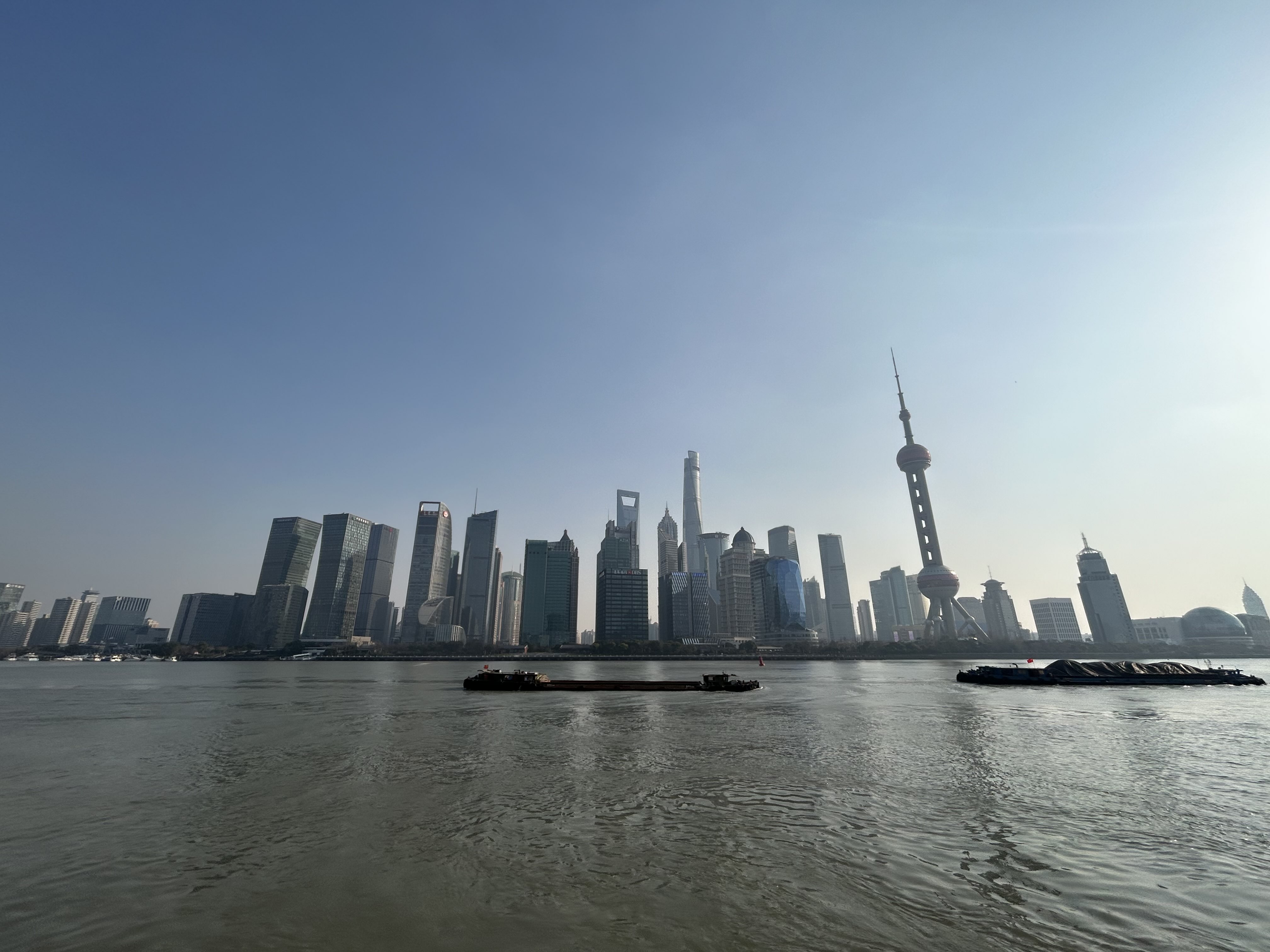 北外滩滨江散步 情人节瀑布_1