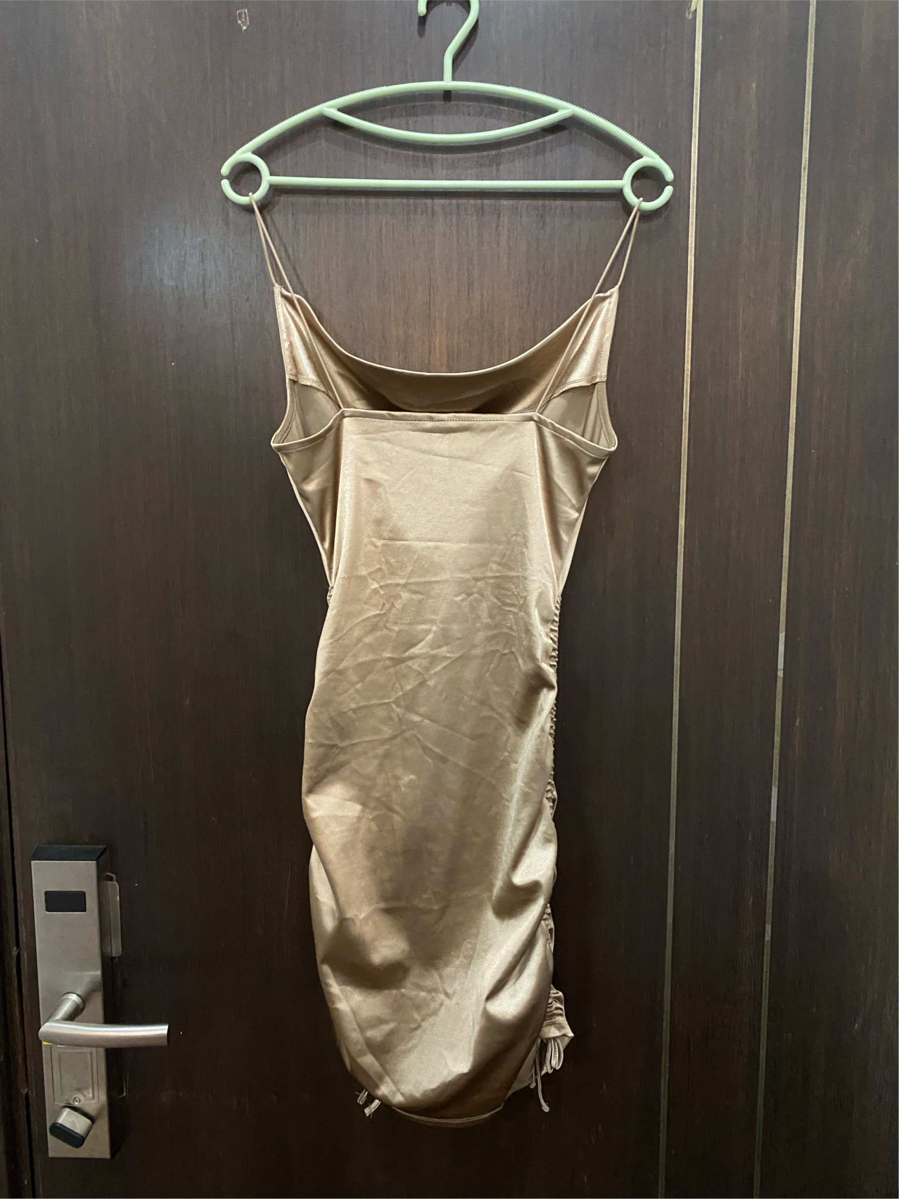 Gold dress party dress _1