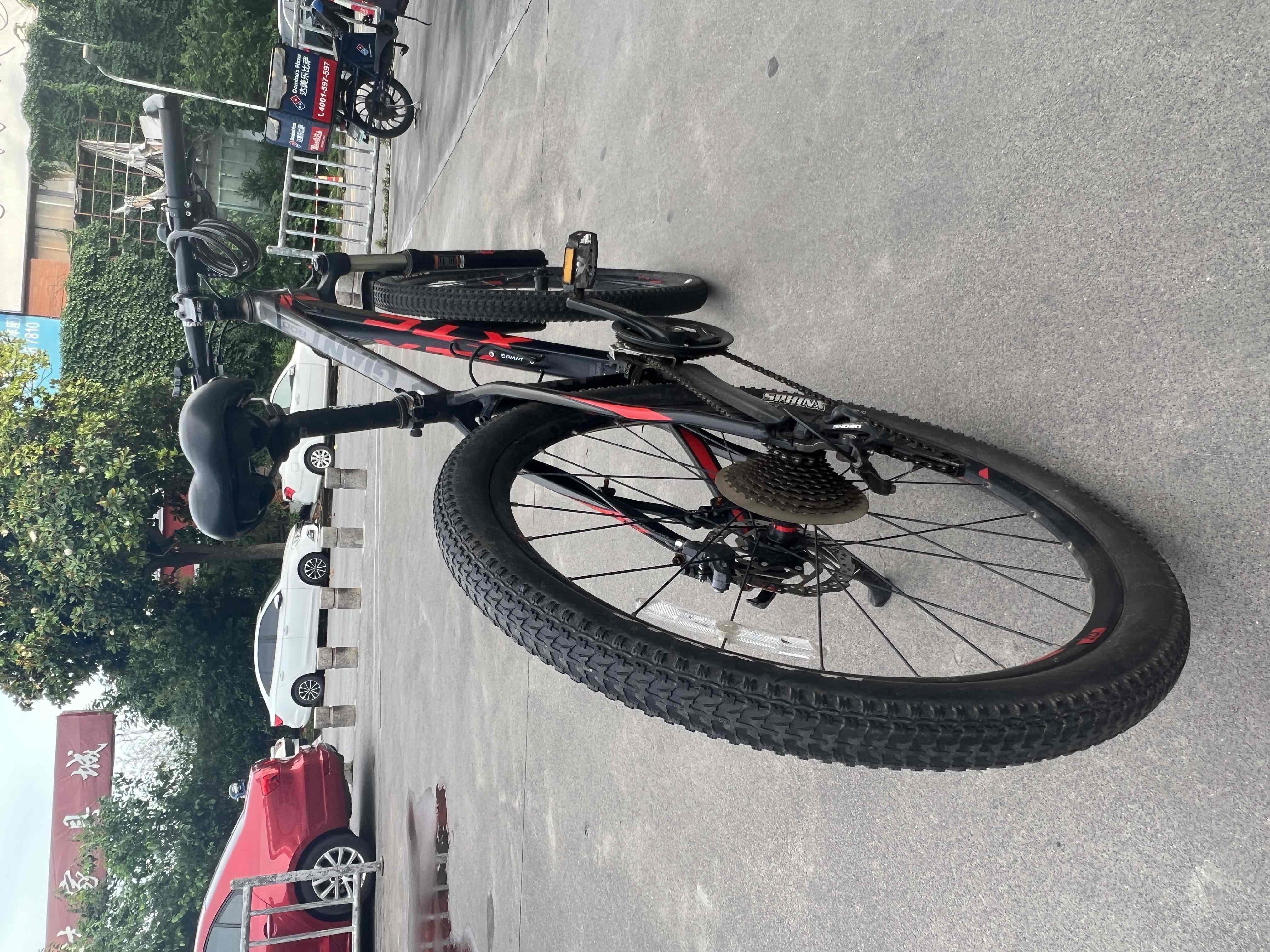 Giant xtc800 S 码黑红配色_1