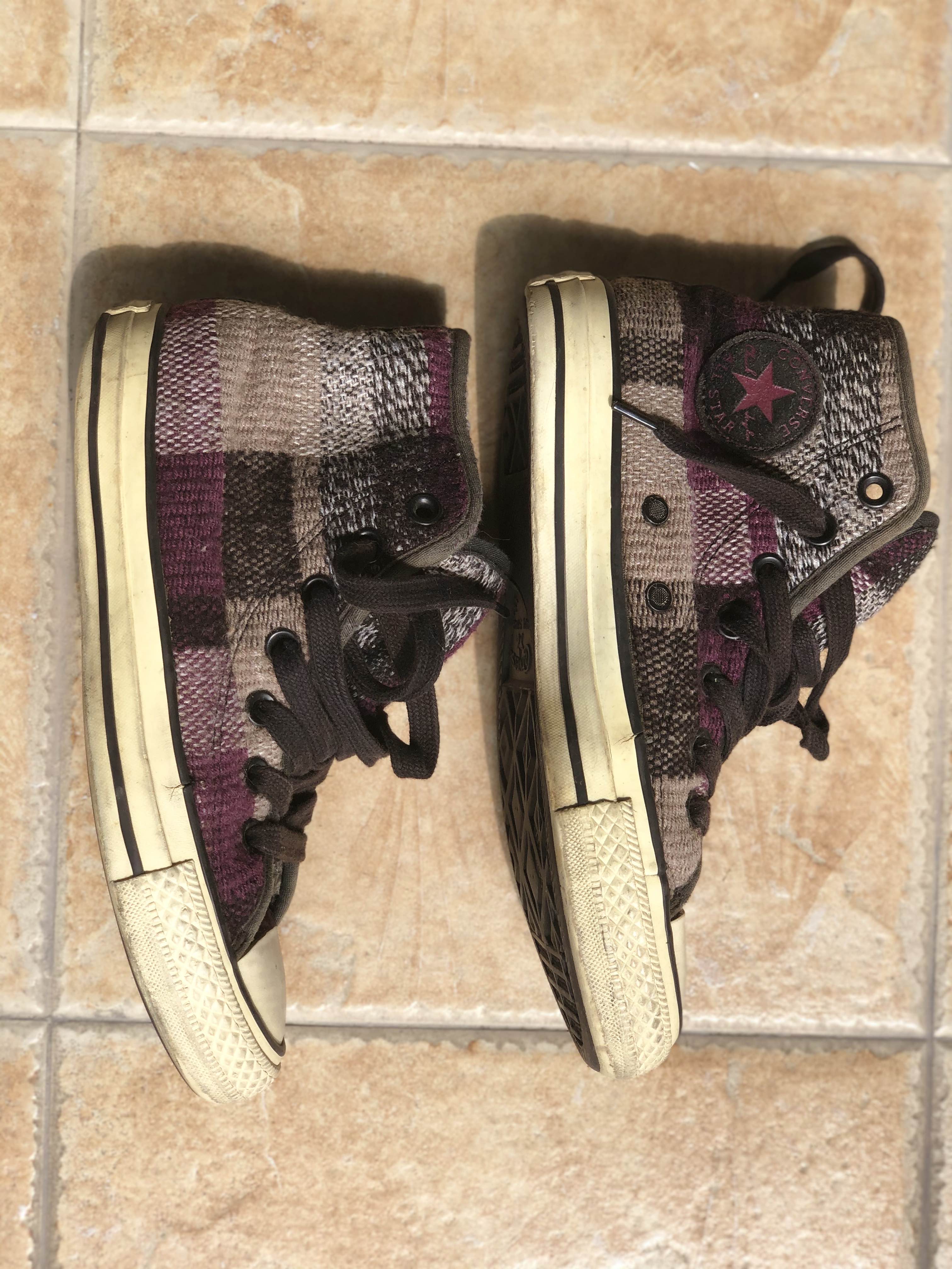 匡威Converse运动高帮带绒棉鞋_2