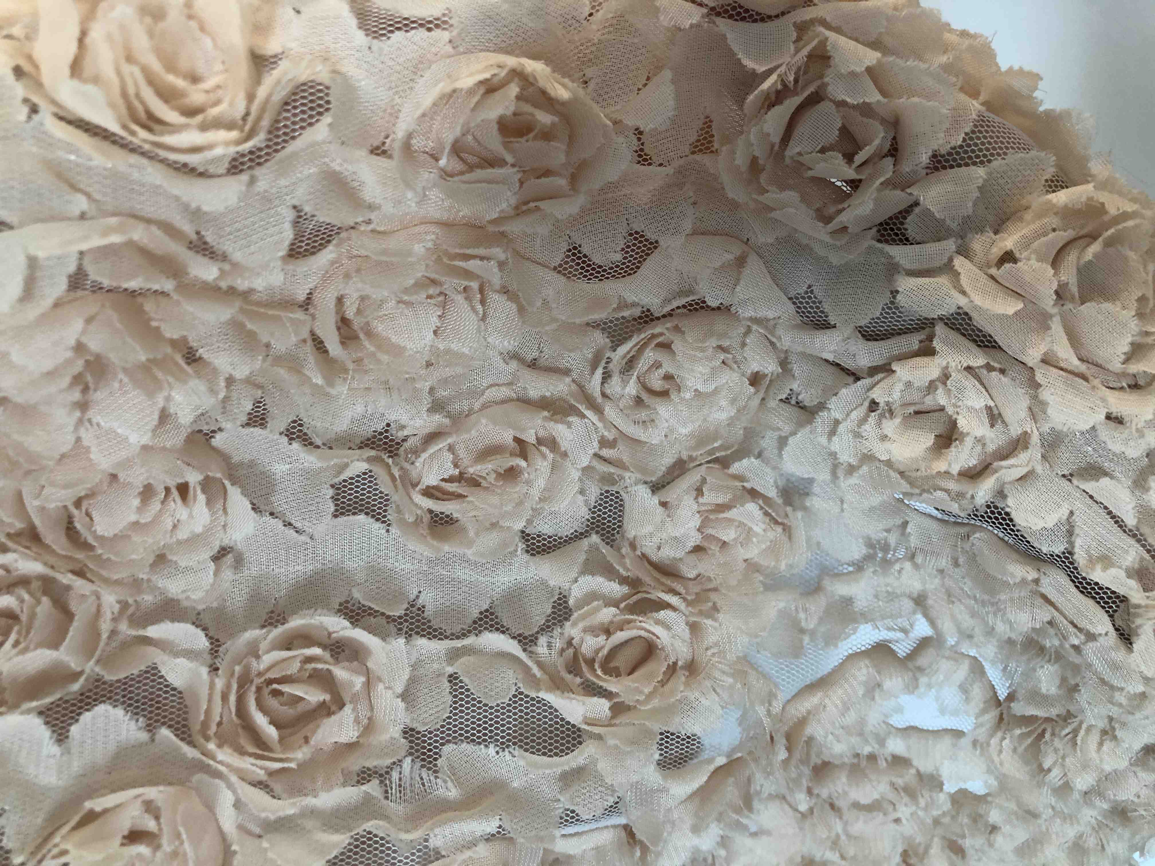 立体花纹连衣裙_2