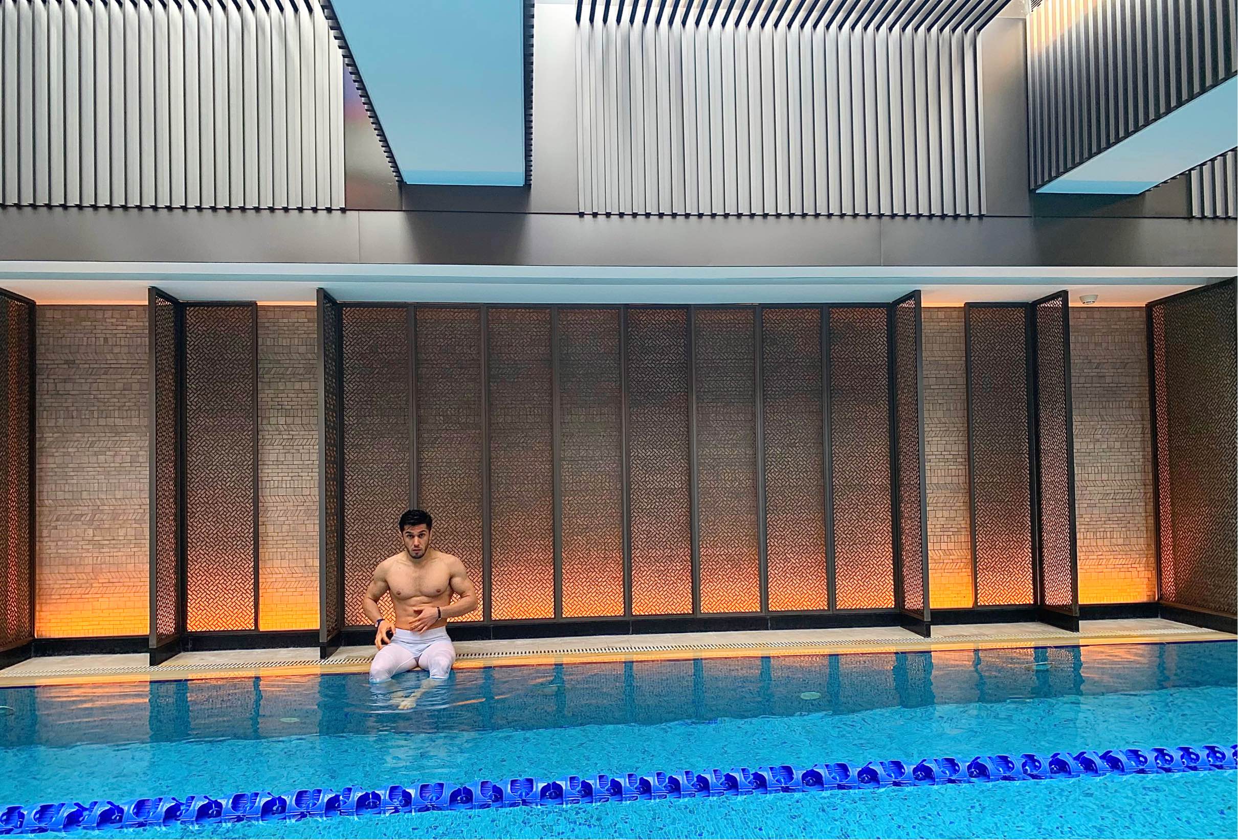 A swimming day 🏊🏻 _4