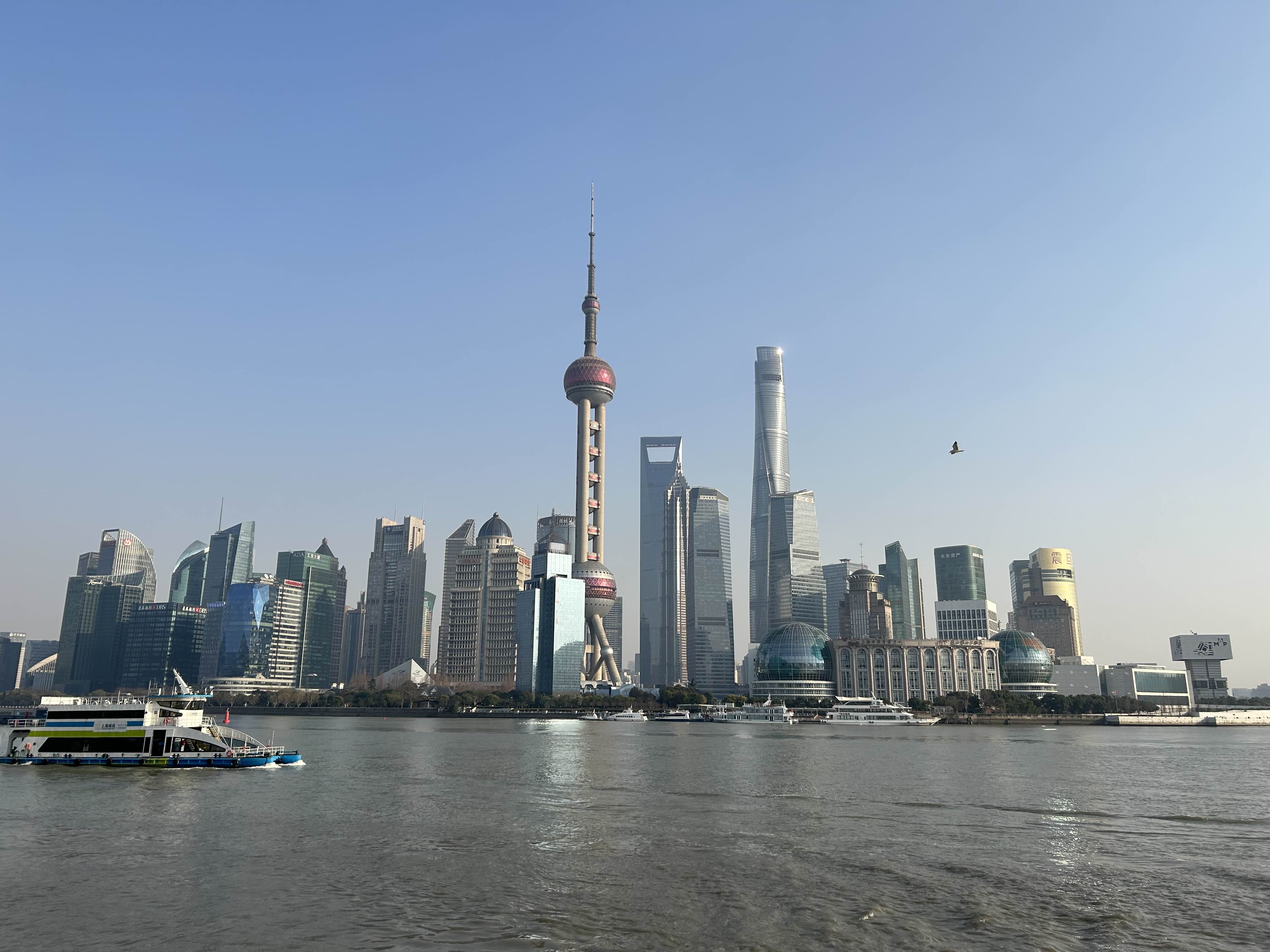 北外滩滨江散步 情人节瀑布_2