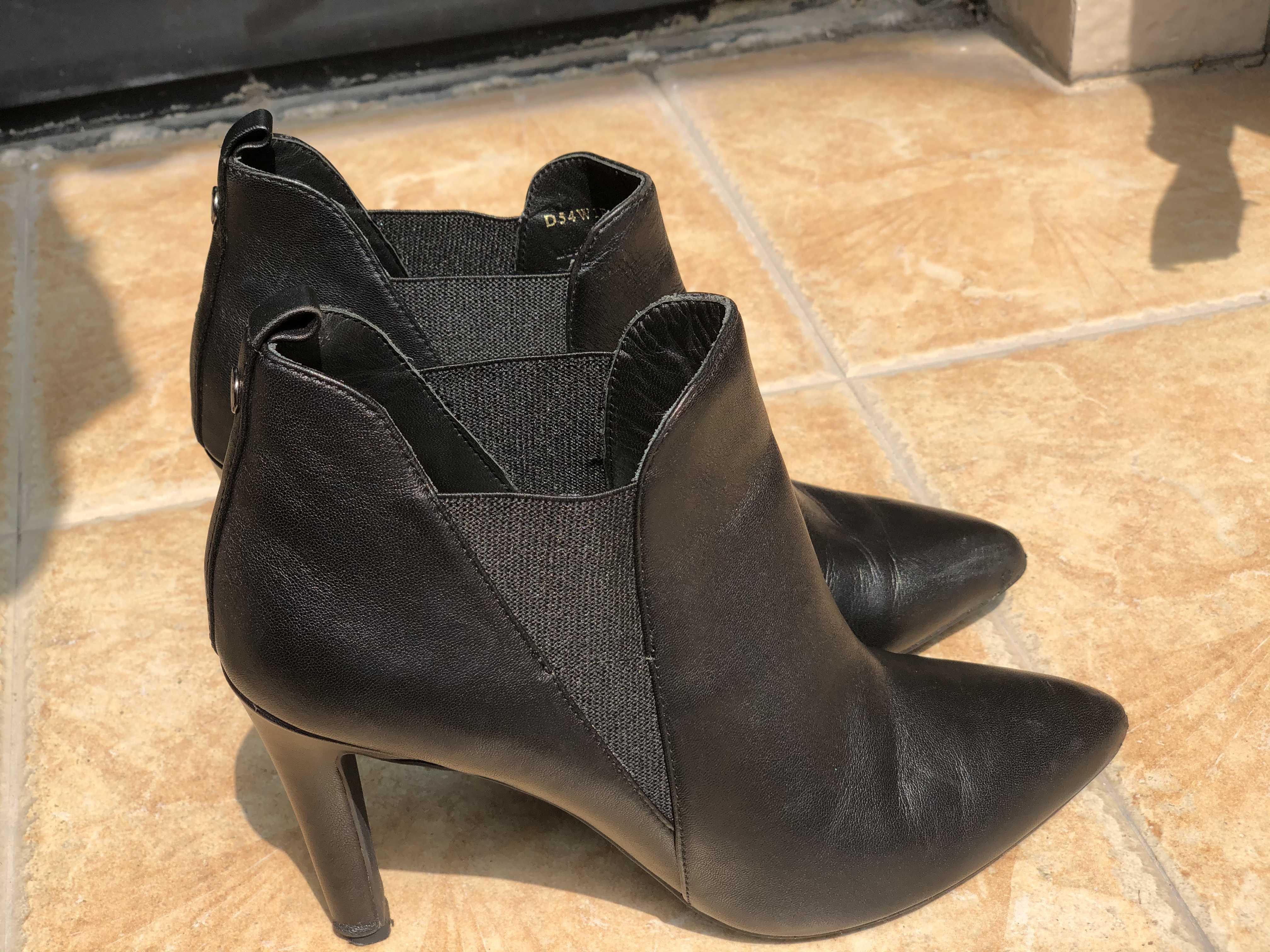 Geox健乐士气垫底及踝高跟靴_3