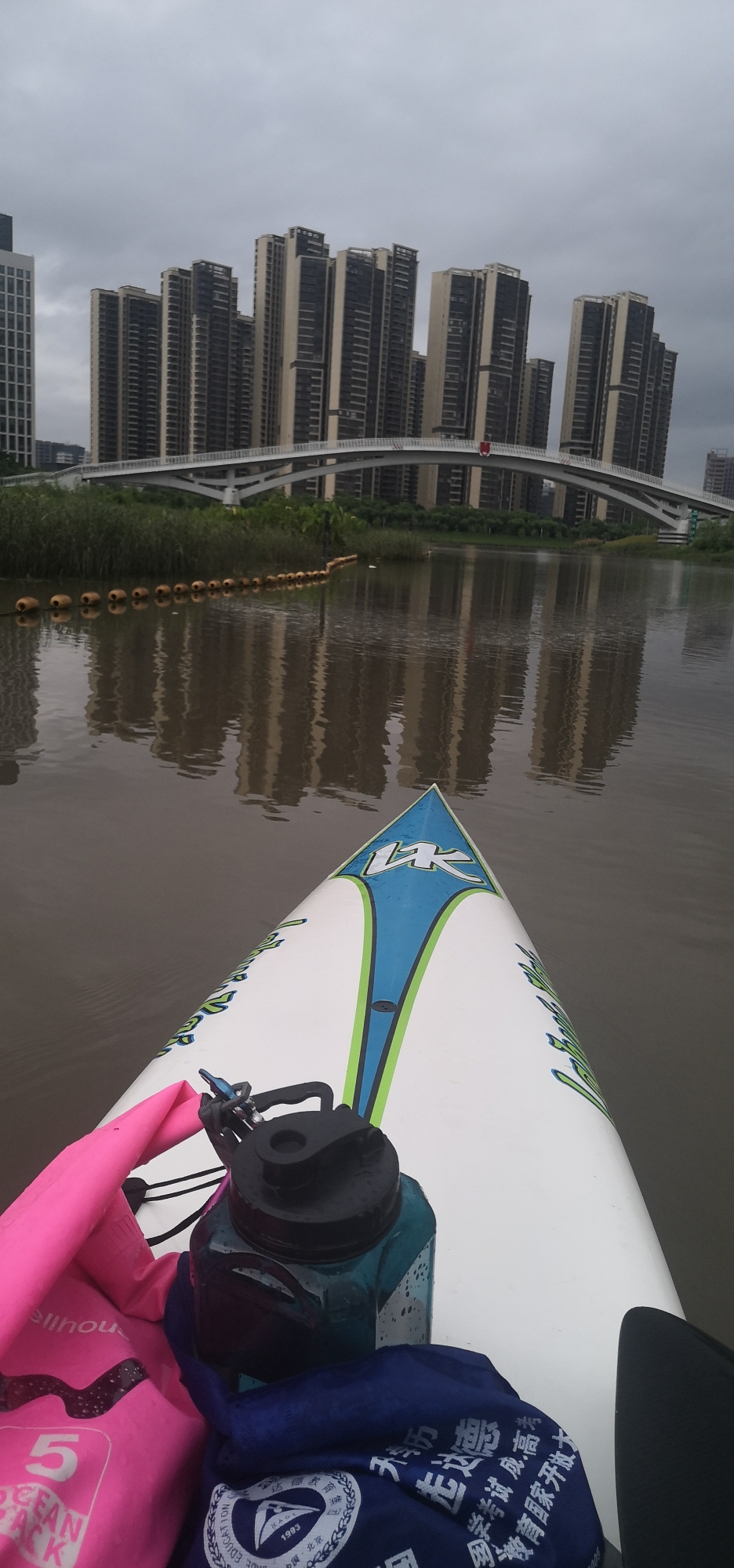 One more SUP board paddle morning in GZ_2