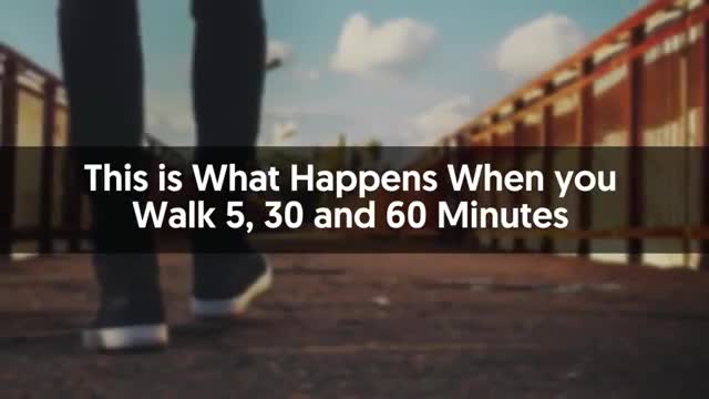 Enjoy walking 运动 