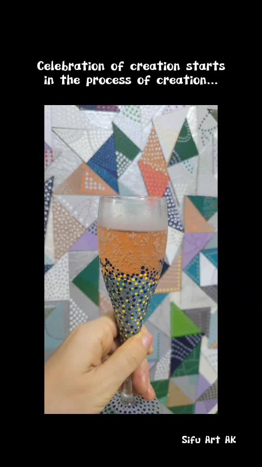 创造的庆祝始于创造的过程