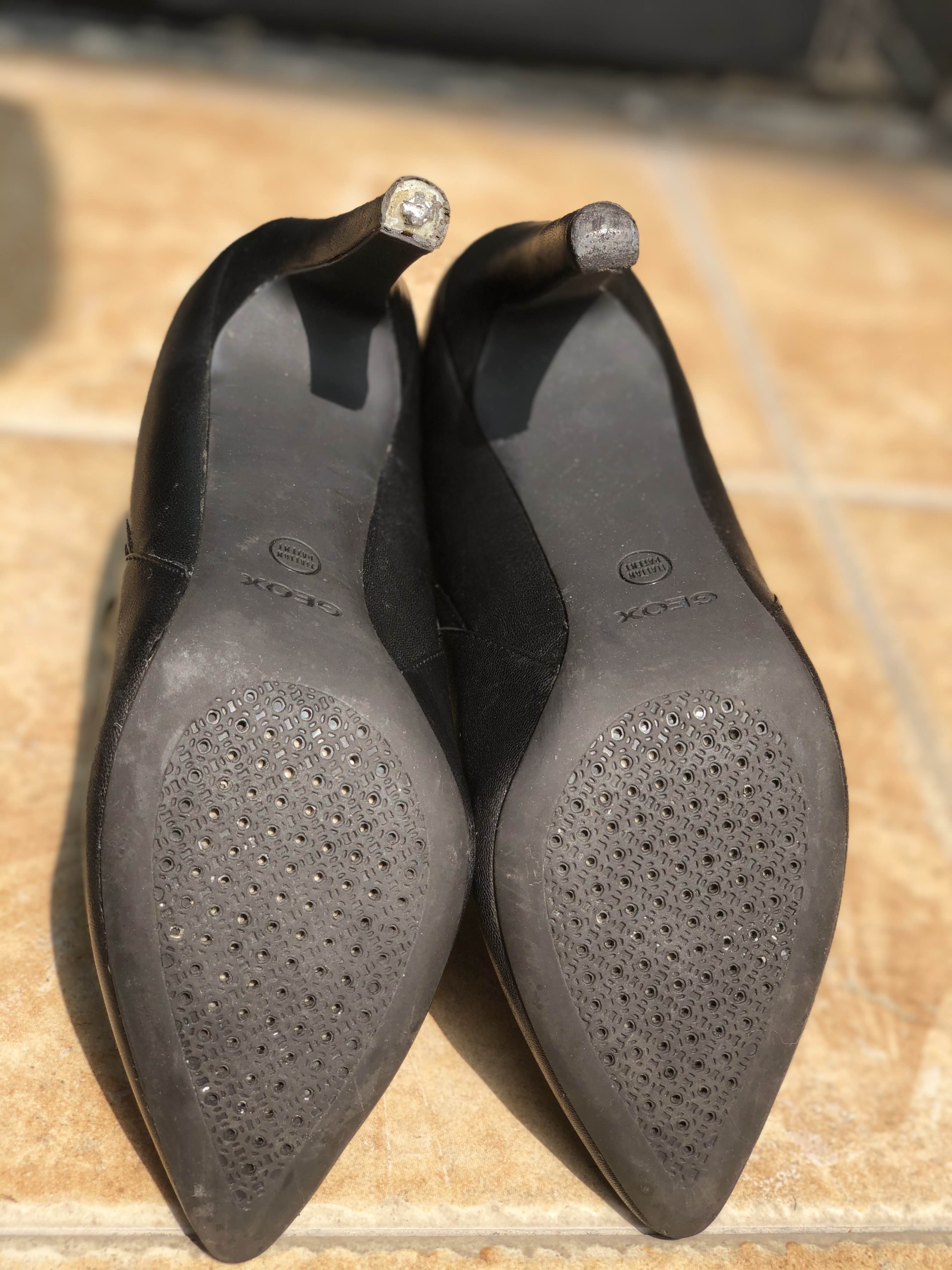 Geox健乐士气垫底及踝高跟靴_4