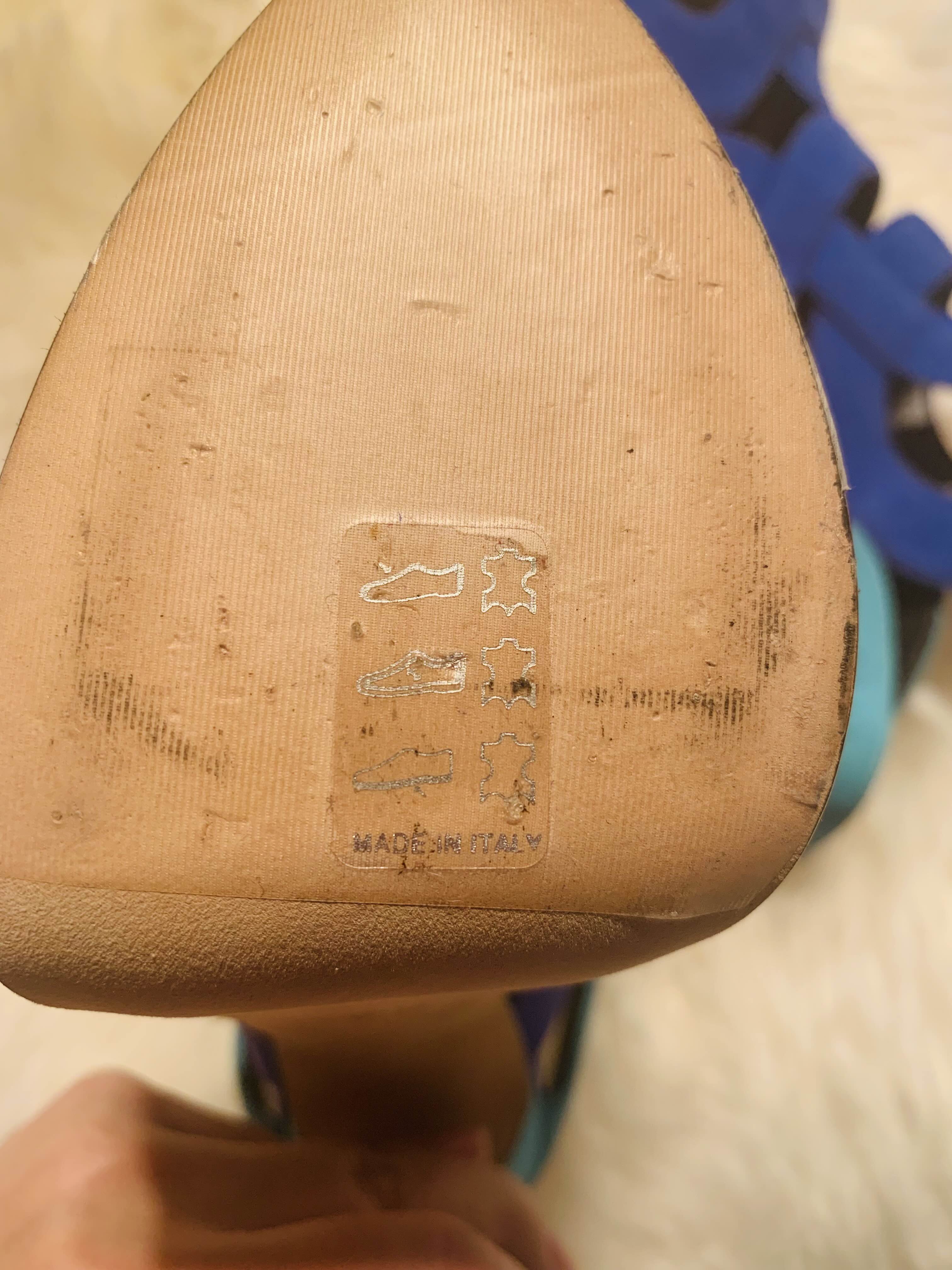 正品GZ（Giuseppe Zanotti）走秀款丝绒绑带高跟鞋_4