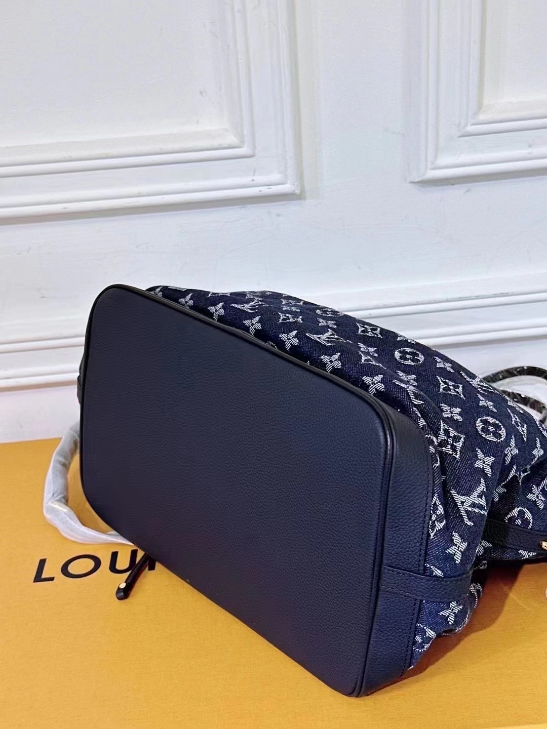 Lv vintage bag lv牛仔Vintage单肩包 _4