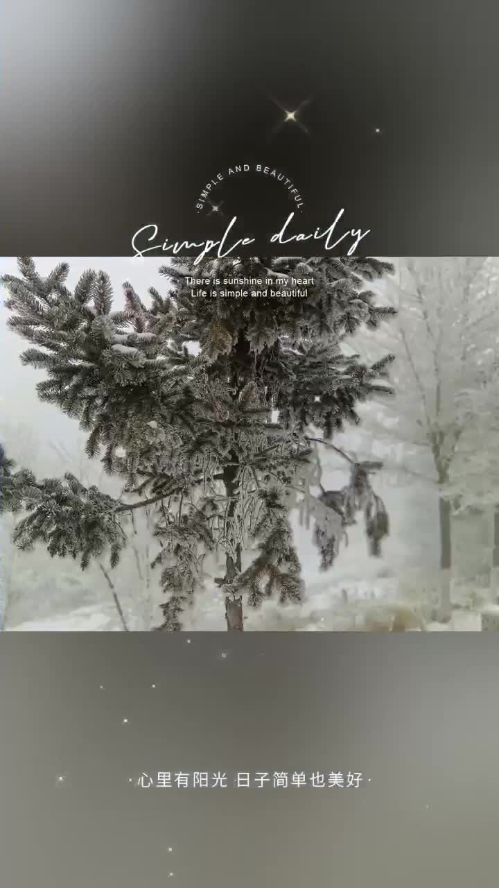 江面薄雾袅袅，两岸玉树琼花
​