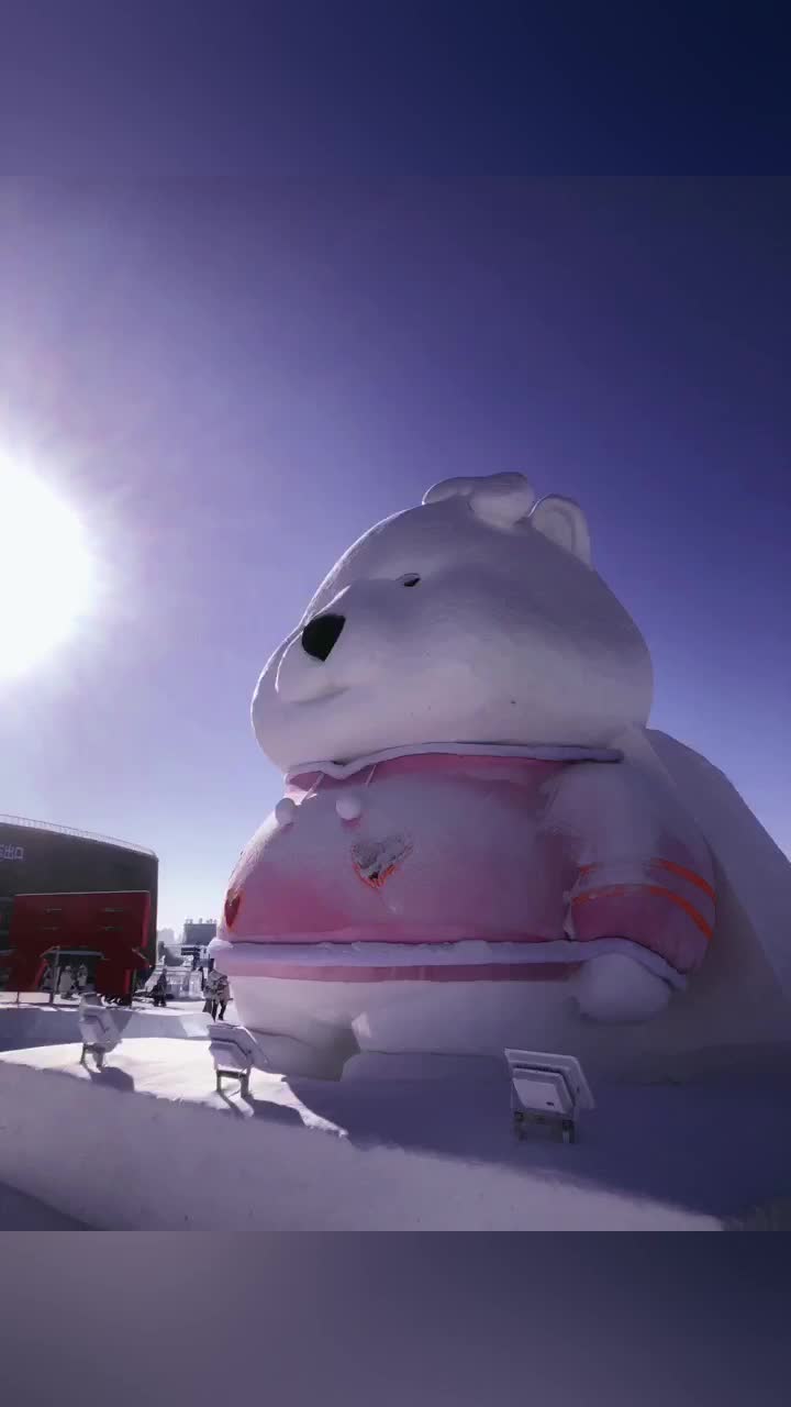 白天的哈尔滨冰雪大世界更精彩