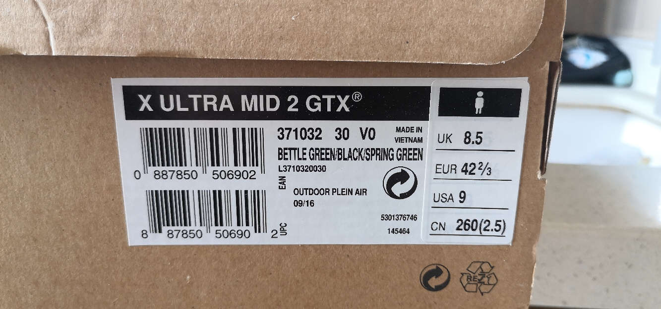 Salomon X Ultra Mid 2 gtx 42,5