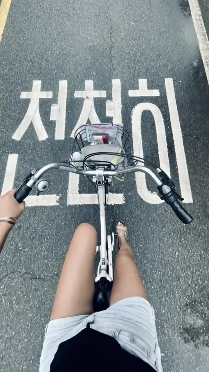 10 kms riverside ride #Seoul