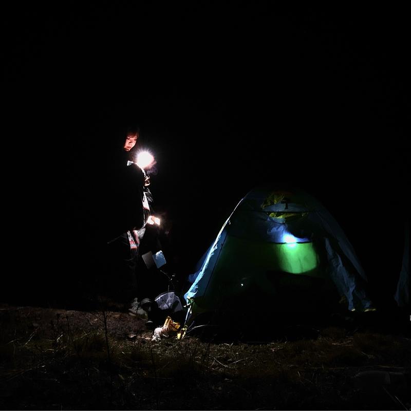 Wellcee team hiking & camping ⛺️