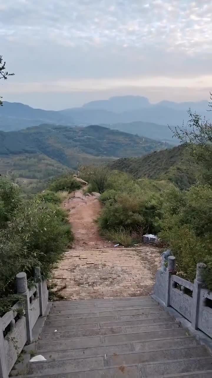 爬山减肥的日常