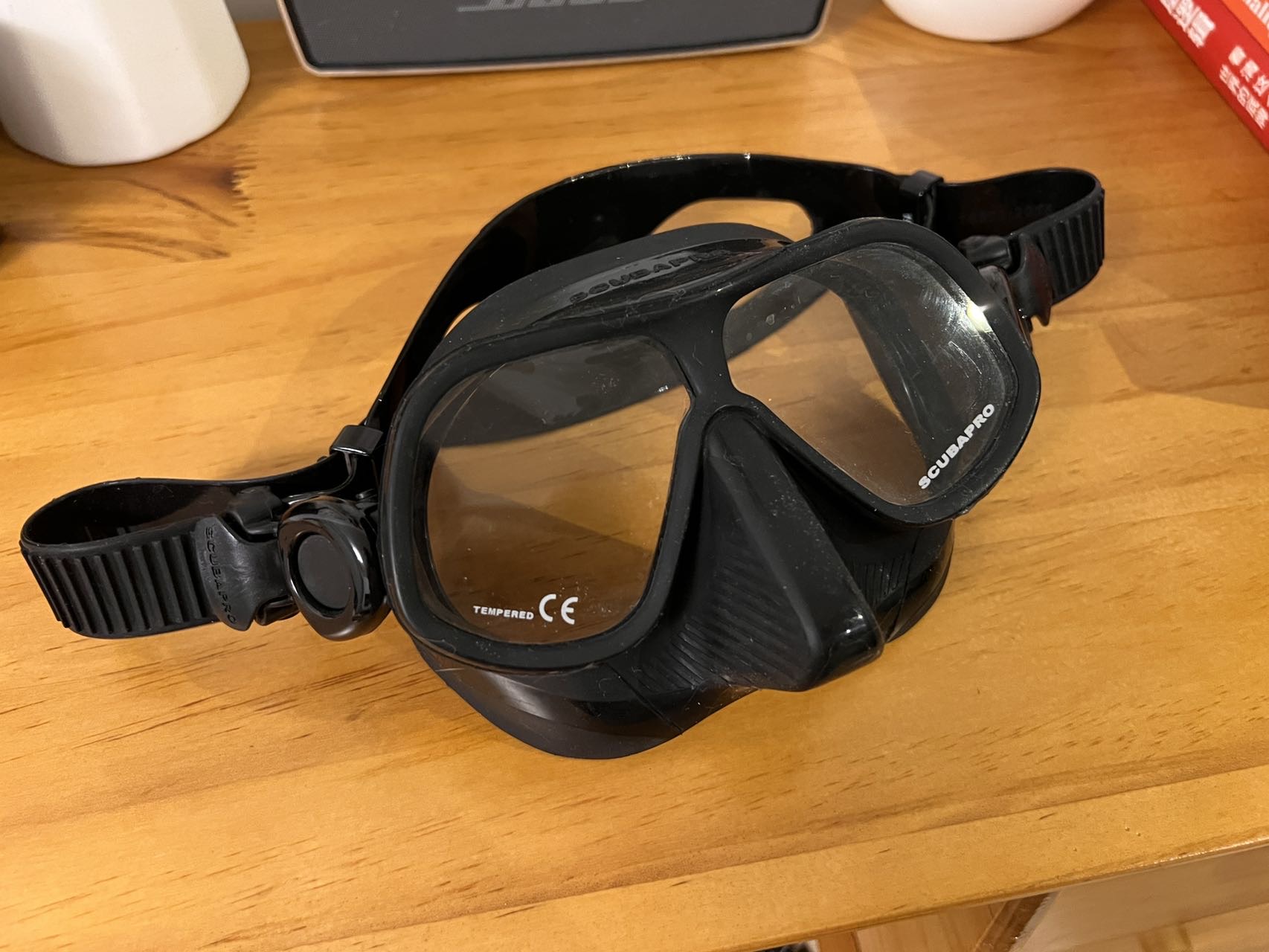 Second hand scubapro freediving mask 