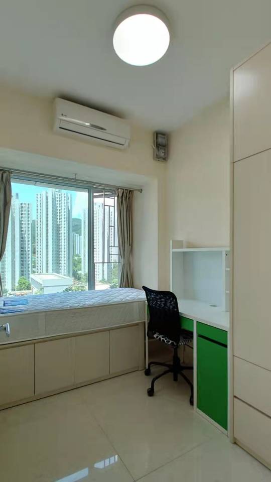 香港-新界-家私齐全,拎包入住,室友好,风景好,交通便利,温馨小窝,市井烟火气,老友记