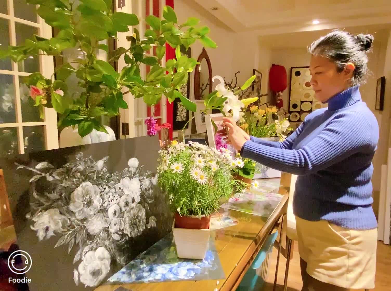 拍摄花絮瞬间…