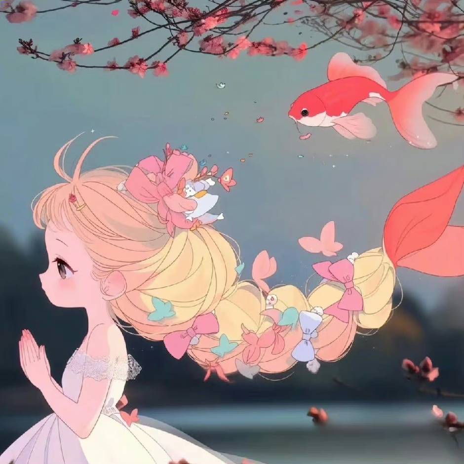 小女孩爱吃草莓🍓